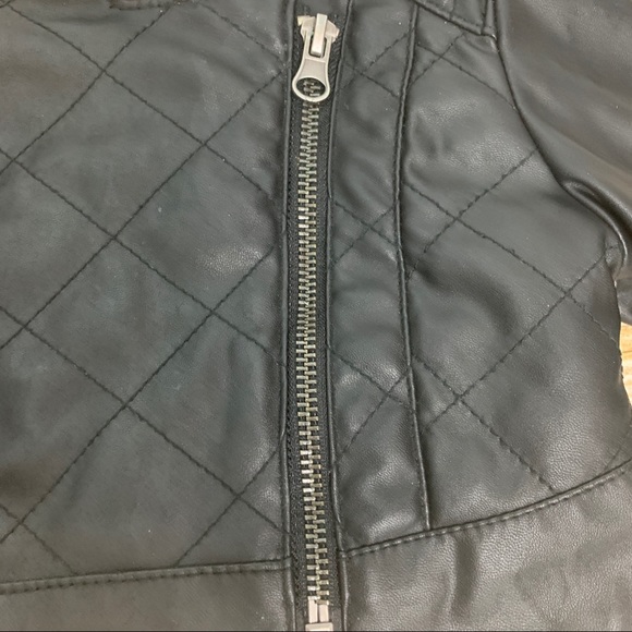 Girls black jacket by Genuine kids. Size 12 months - Picture 5 of 8